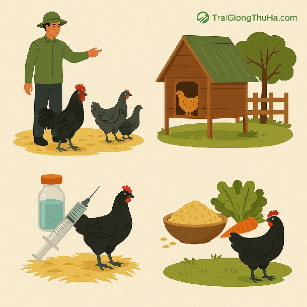 Nuôi Gà H'Mông Có Giàu Không? Kinh Nghiệm Thực Tế Từ Mô Hình Thành Công