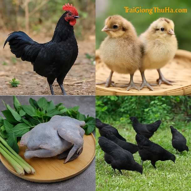 Gà Đen H'Mông Ăn Có Tốt Không? So Sánh Với Gà Ác Và Các Giống Gà Dược Liệu Khác