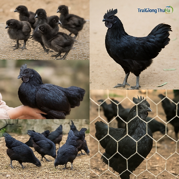Top 5 Địa Chỉ Bán Gà H'Mông Giống – Gà Đen Thịt Chuẩn Giống Uy Tín Nhất