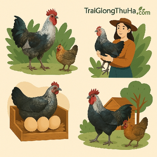 Giống Gà H'Mông Lai – Sự Lựa Chọn Thông Minh Cho Mô Hình Chăn Nuôi Thả Vườn