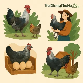 Giống Gà H'Mông Lai – Sự Lựa Chọn Thông Minh Cho Mô Hình Chăn Nuôi Thả Vườn