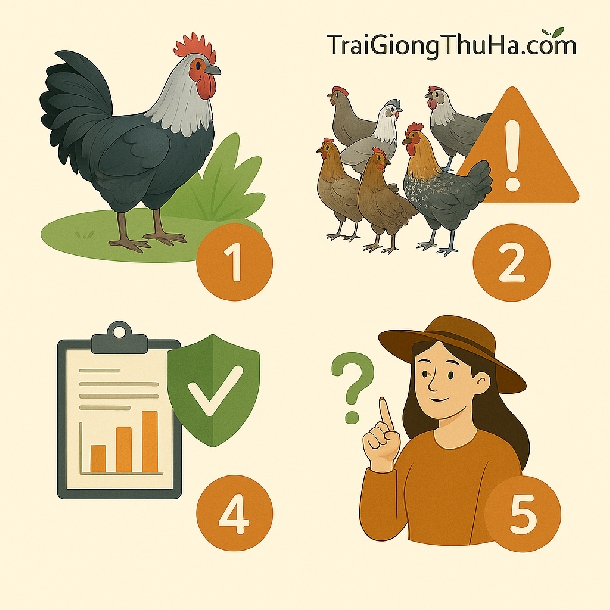 Top 5 Điều Cần Biết Trước Khi Mua Gà H'Mông Lai Về Nuôi – Tránh Mất Tiền Oan