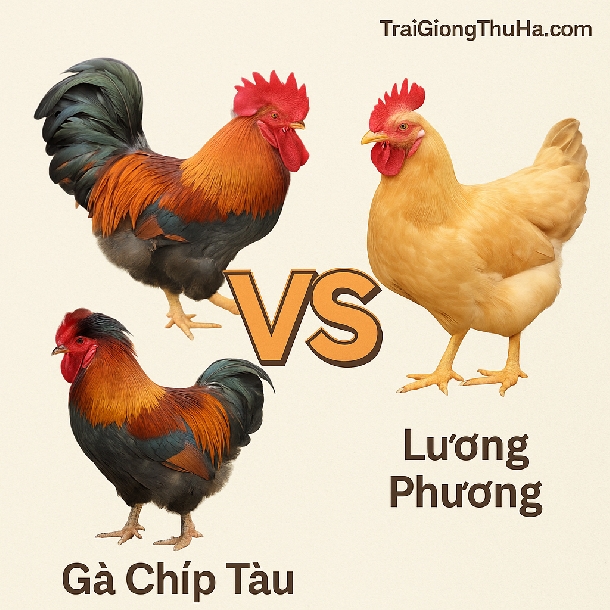So Sánh Gà Chíp Tàu Với Gà Lương Phượng – Nên Nuôi Loại Nào Hiệu Quả Hơn?