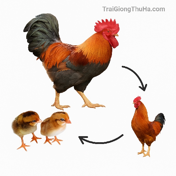 Gà Tàu Vàng Chân Cao K8 Có Nên Nuôi Không? So Sánh Chi Tiết Với Dòng K9 Chân Lùn