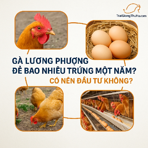 Gà Lương Phượng Đẻ Bao Nhiêu Trứng Một Năm? Có Nên Đầu Tư Không?