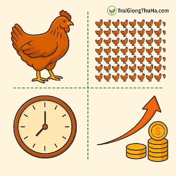 Mô Hình Nuôi Gà Lương Phượng 100 Con – Bao Lâu Hòa Vốn Và Sinh Lời?