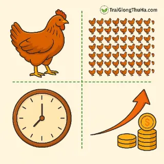 Mô Hình Nuôi Gà Lương Phượng 100 Con – Bao Lâu Hòa Vốn Và Sinh Lời?