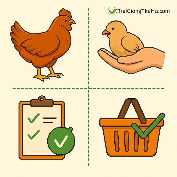 Nên Mua Gà Lương Phượng Ở Đâu Uy Tín? Kinh Nghiệm Chọn Gà Giống Chuẩn