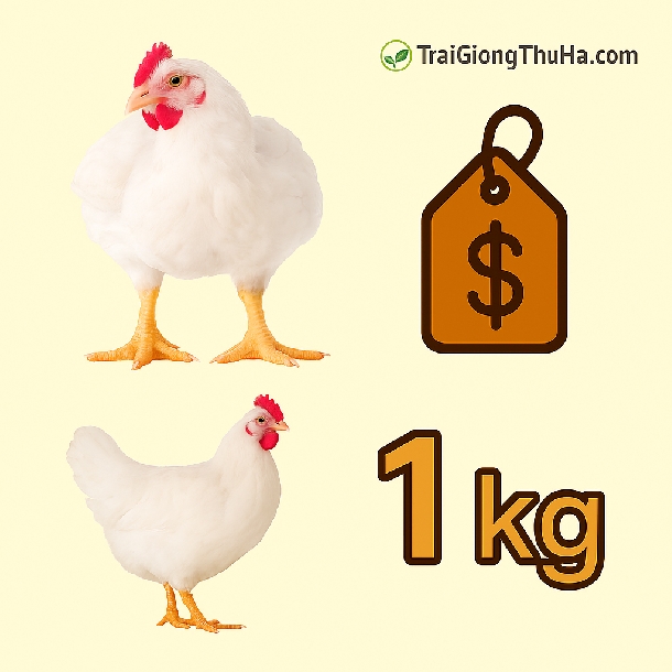Gà Công Nghiệp Giá Bao Nhiêu 1kg Hôm Nay? Bảng Giá Mới Nhất