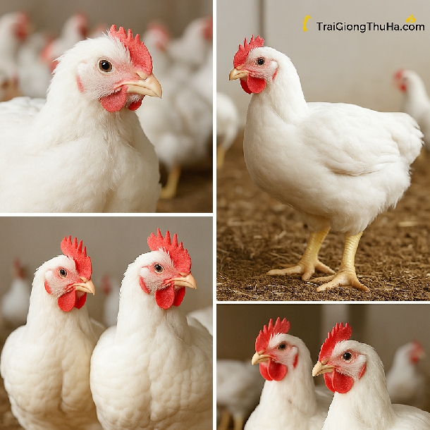Gà Mỹ Trắng Công Nghiệp Bao Nhiêu Tiền 1 Con? Bảng Giá Mới Nhất