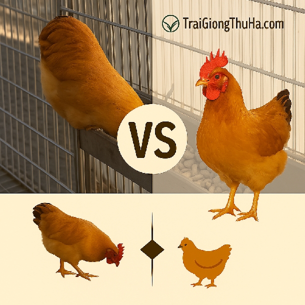 So Sánh Gà Tam Hoàng Với Gà Lương Phượng: Nên Nuôi Loại Nào?