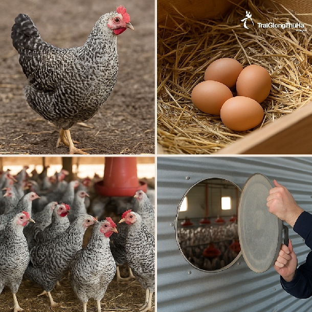 Gà Siêu Trứng Ai Cập 3 Máu – Giải Pháp Nuôi Gà Đẻ Kép Năng Suất Cao Cho Nông Dân