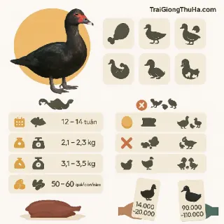 Giống Ngan Đen: Ưu Nhược Điểm, Năng Suất Và Kỹ Thuật Nuôi Hiệu Quả Từ A–Z