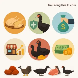 Tại Sao Giới Chăn Nuôi Chuyển Qua Nuôi Ngan Trâu Nhiều Hơn Ngan Công Nghiệp?