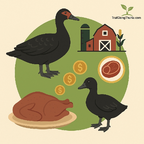 Ngan Đen Có Đáng Nuôi Không? Ưu Thế Vượt Trội Về Giá Bán Và Chất Lượng Thịt Cho Nông Hộ