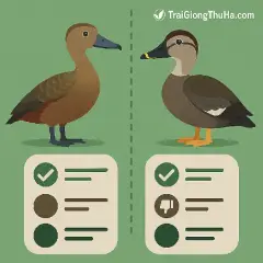 Vịt Trời Mỏ Chì Với Mỏ Khuyết Khác Nhau Thế Nào? Cách Phân Biệt Và Ưu – Nhược Điểm