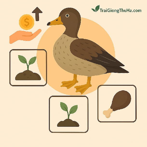 Khởi Nghiệp Với Vịt Trời Mỏ Chì: Đầu Tư Nhỏ, Lãi Cao, Thịt Ngon Dễ Bán