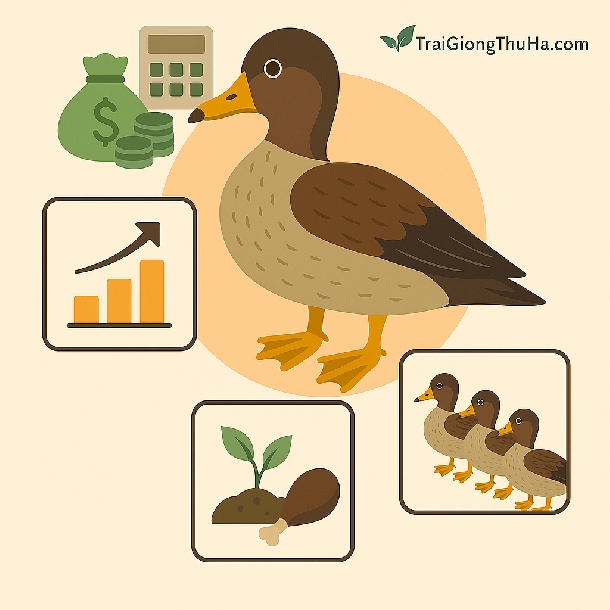 Chi Phí Nuôi 1.000 Con Vịt Trời Mỏ Khuyết Là Bao Nhiêu? Lãi Thực Tế Sau 3 Tháng