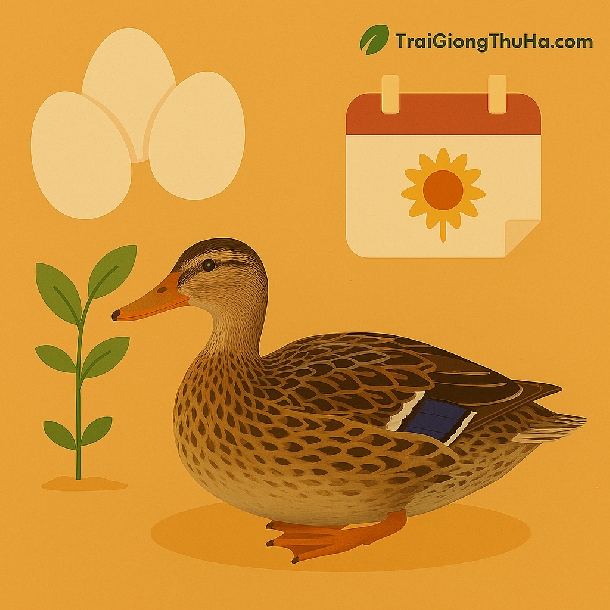 Vịt Siêu Trứng Có Đẻ Quanh Năm Không? 5 Cách Tăng Năng Suất Trứng Bền Vững