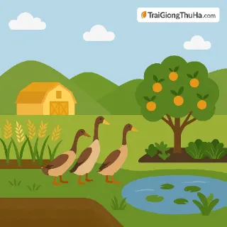 Giống Vịt Cổ Cò Có Nên Phát Triển Trong Mô Hình Nông Nghiệp Sinh Thái? Phân Tích Toàn Diện