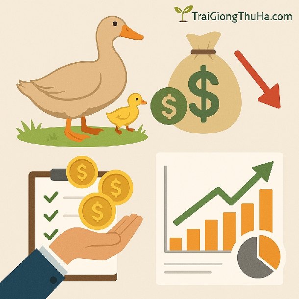 Nuôi Vịt Bơ Có Lãi Không? Phân Tích Lợi Nhuận Chi Tiết Theo Từng Lứa