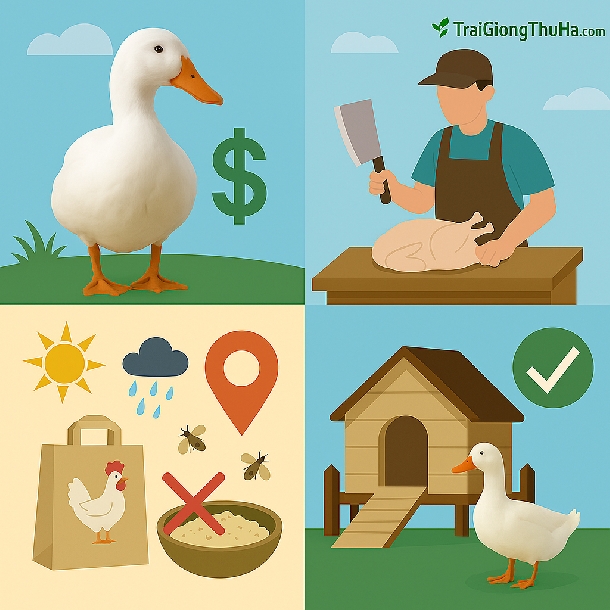 Vịt Siêu Thịt Có Bán Dễ Không? Gợi Ý Đầu Ra Và Cách Tăng Giá Bán Hiệu Quả