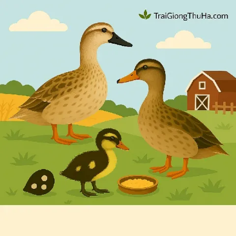 Vịt Bầu Bến Là Giống Gì? Vì Sao Nhiều Nông Hộ Chọn Nuôi Vịt Bầu Đất Thả Rông?