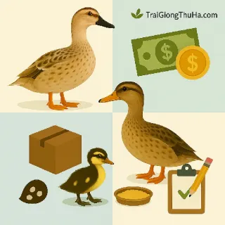 Báo Giá Vịt Bầu Đất – Mua Giống Ở Đâu Uy Tín? Kỹ Thuật Nuôi Từ A–Z
