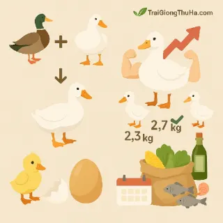  Vịt Bầu Lai Bơ Là Gì? Đặc Điểm, Kỹ Thuật Nuôi Và Hiệu Quả Kinh Tế
