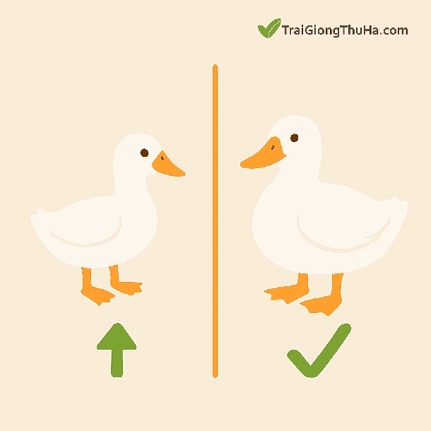 So Sánh Vịt Bầu Lai Nhỏ Và Vịt Bầu Lai Đại – Loại Nào Nuôi Thịt Hiệu Quả Hơn?