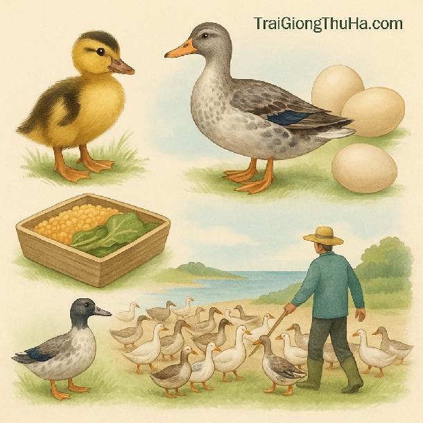 Vịt Bầu Biển Là Gì? Đặc Điểm, Kỹ Thuật Nuôi Và Hiệu Quả Kinh Tế