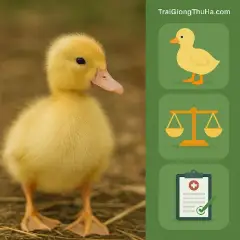 Hướng Dẫn Lựa Chọn Con Giống Vịt Bầu Biển Chuẩn Trại Giống Uy Tín, Chất Lượng Cao