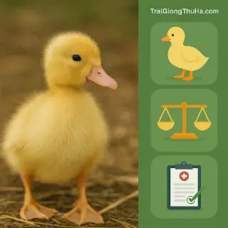 Hướng Dẫn Lựa Chọn Con Giống Vịt Bầu Biển Chuẩn Trại Giống Uy Tín, Chất Lượng Cao