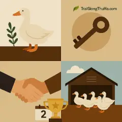 Vịt Grimaud – Bí Mật Của Những Trại Vịt Thành Công Trong 2 Tháng