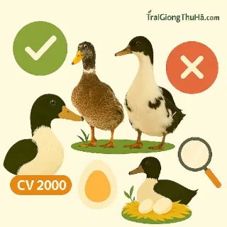 Vịt CV 2000 Layer Có Tốt Không? Phân Tích Ưu Nhược Điểm Từ Thực Tế Chăn Nuôi