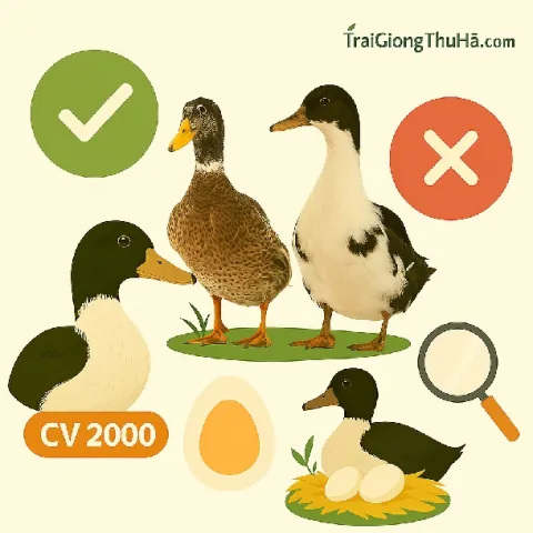 Vịt CV 2000 Layer Có Tốt Không? Phân Tích Ưu Nhược Điểm Từ Thực Tế Chăn Nuôi
