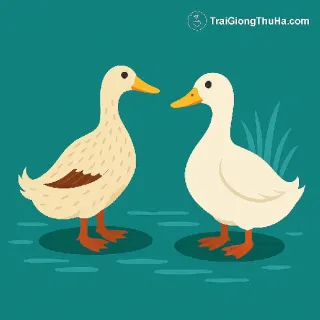 So Sánh Vịt Cỏ Và Vịt Siêu Thịt – Nên Nuôi Giống Nào Hiệu Quả Hơn Cho Nông Dân?