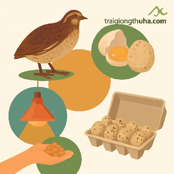 Bí Quyết Nuôi Chim Cút Nhanh Đẻ, Trứng Nhiều – Lợi Nhuận Ổn Định Mỗi Ngày