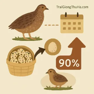 Nuôi Chim Cút Bao Lâu Thì Đẻ Trứng? Cách Tăng Tỉ Lệ Đẻ Lên 90%