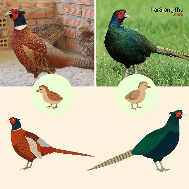 Tổng Hợp Kiến Thức Về Chim Trĩ Đỏ, Chim Trĩ Xanh – Từ Đặc Điểm Đến Kỹ Thuật Nuôi Hiệu Quả