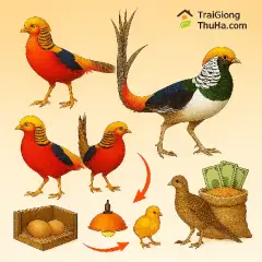 Toàn Tập Về Chim Trĩ 7 Màu: Phân Loại, Kỹ Thuật Nuôi Và Giá Trị Kinh Tế Cho Người Mới