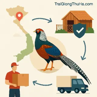 Mua Chim Trĩ 7 Màu Ở Đâu? Trại Giống Uy Tín Giao Hàng Toàn Quốc