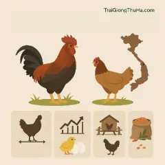 Giống Gà Lạc Thủy – Nguồn Gốc, Đặc Điểm & Ứng Dụng Trong Chăn Nuôi Hiệu Quả