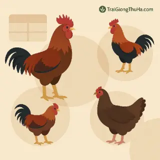 So Sánh Gà Lạc Thủy Giống Và Các Giống Gà Bản Địa Khác – Lựa Chọn Tối Ưu Cho Người Chăn Nuôi