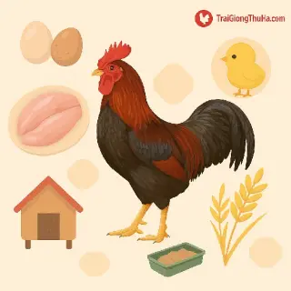 Gà Mía Sơn Tây Giống: Đặc Điểm, Nguồn Gốc và Giá Trị Kinh Tế Cao