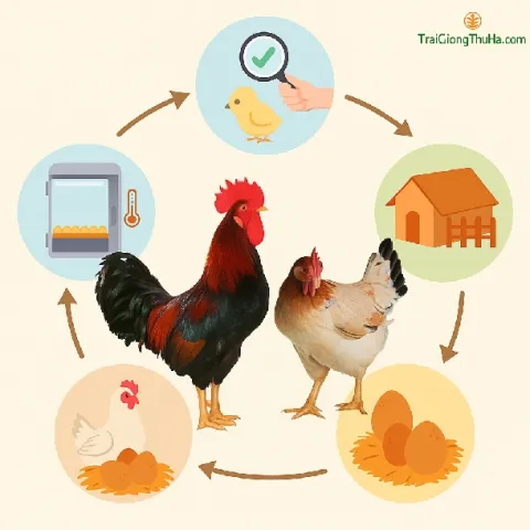 Quy Trình Chọn Lọc và Nhân Giống Gà Mía Sơn Tây Chuẩn