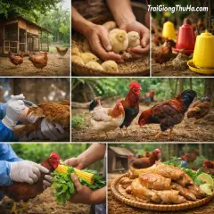 Kỹ Thuật Nuôi Gà Mía Thuần Hiệu Quả Cao, Ít Bệnh Tật